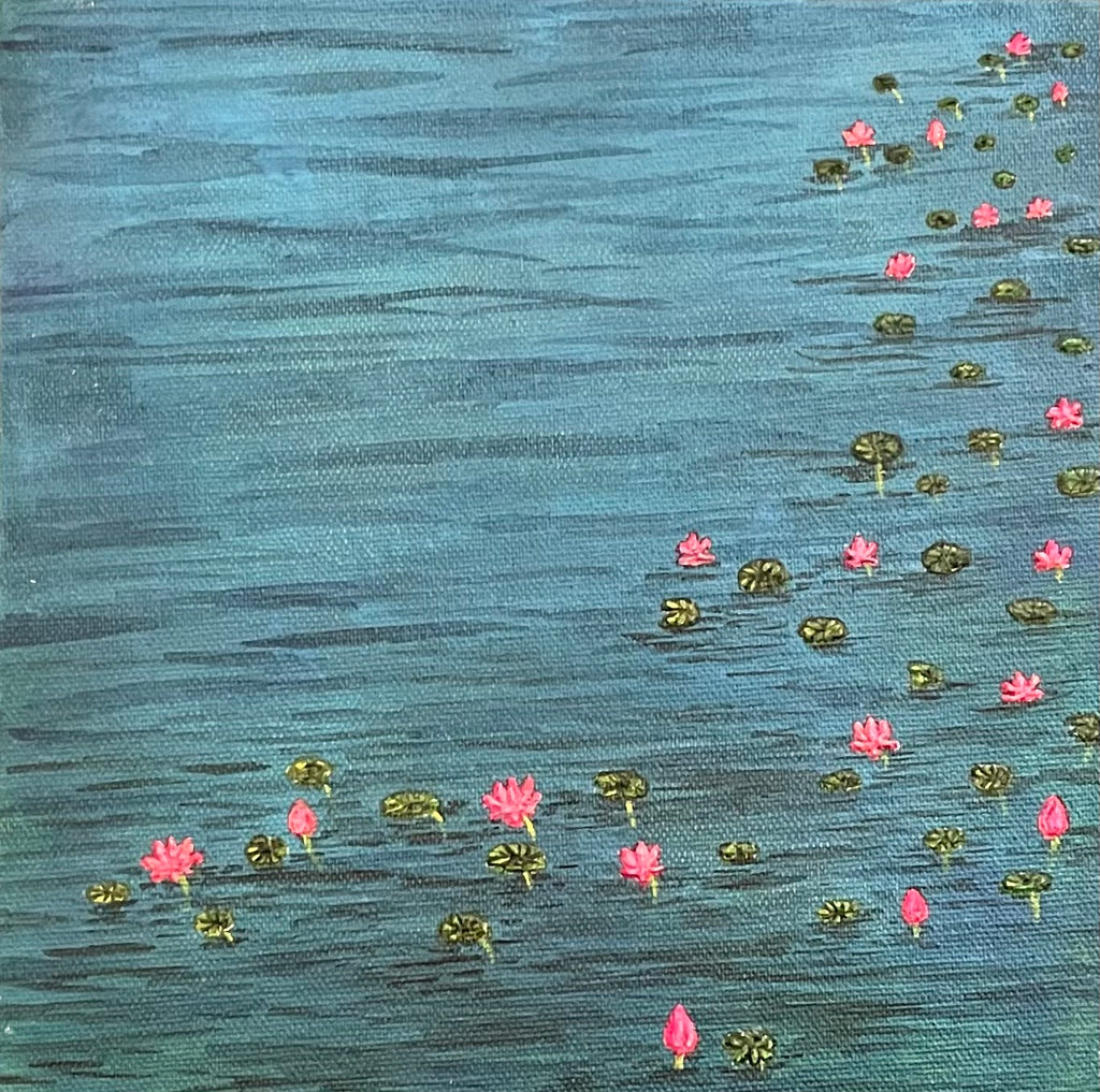 Lotus Pond Triptych