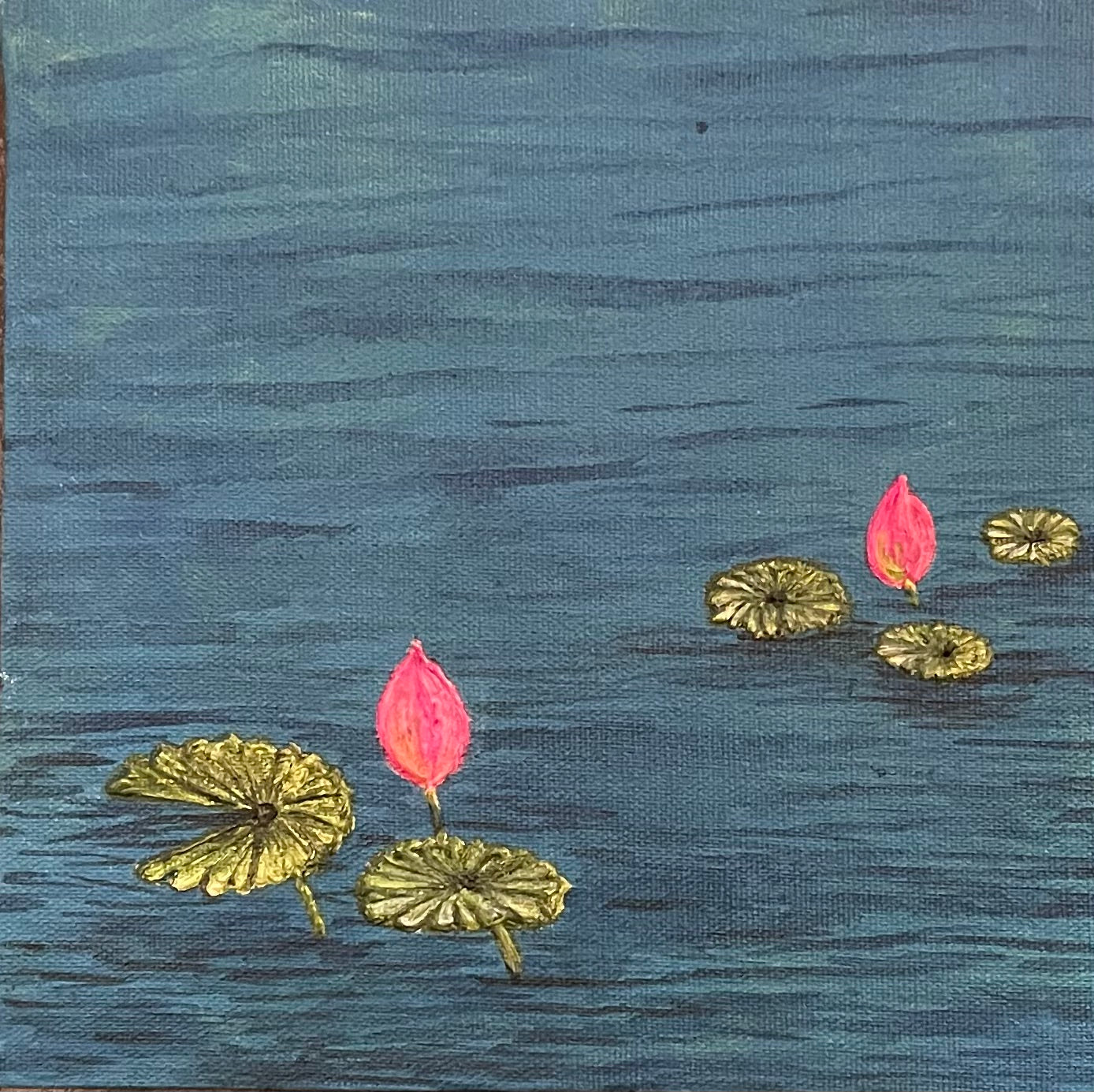 Lotus Pond Triptych