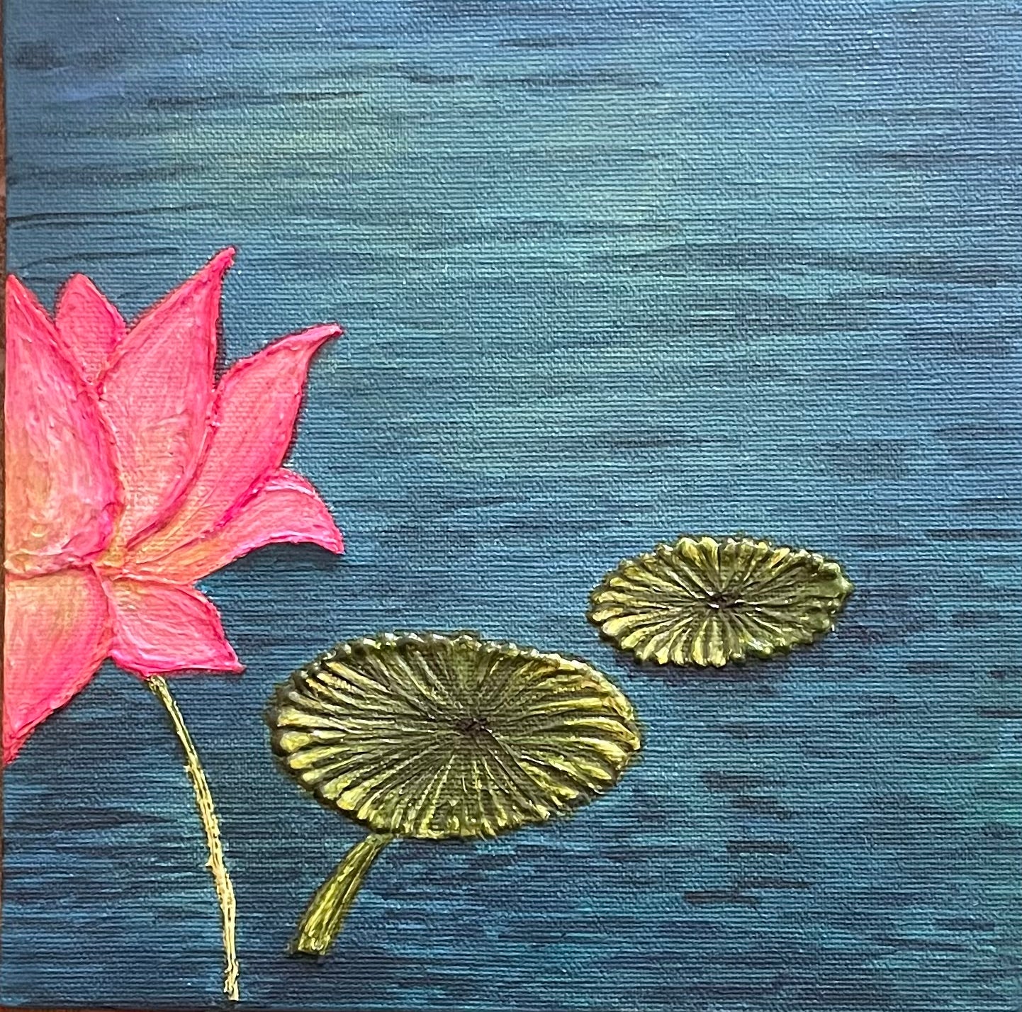 Lotus Pond Triptych