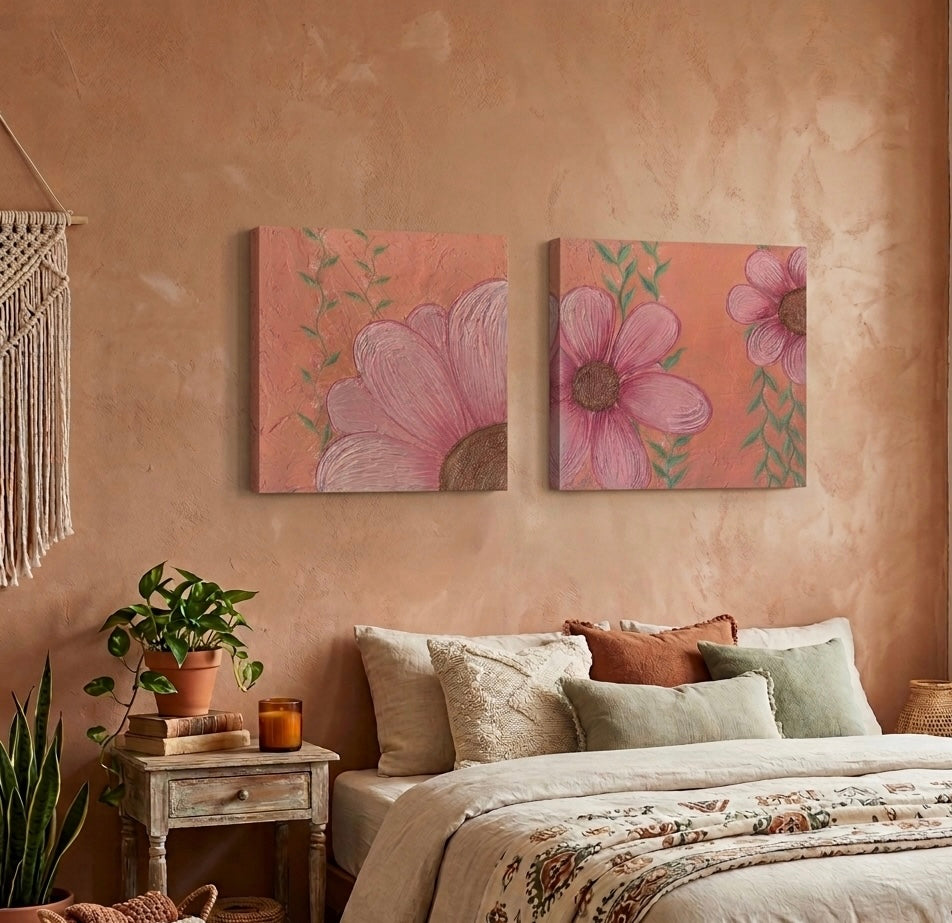 Petals in Terracotta