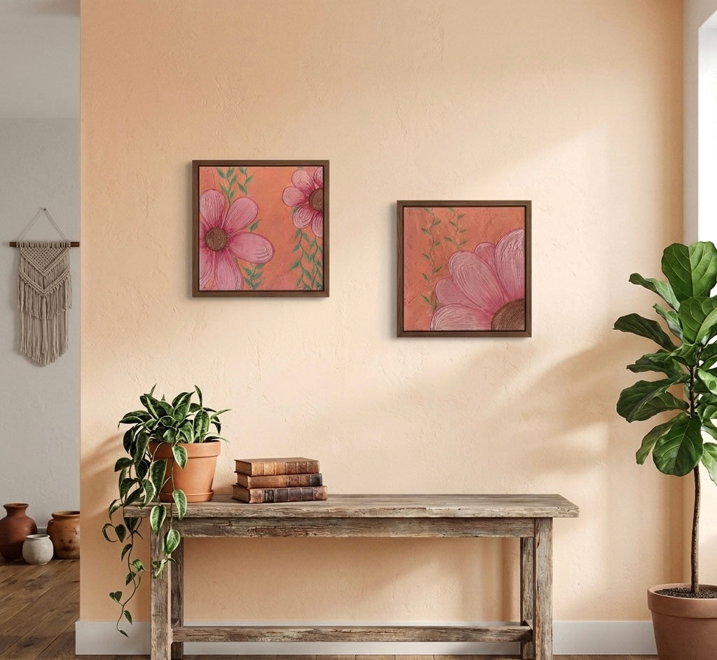 Petals in Terracotta